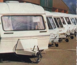 Caravan for the disabled